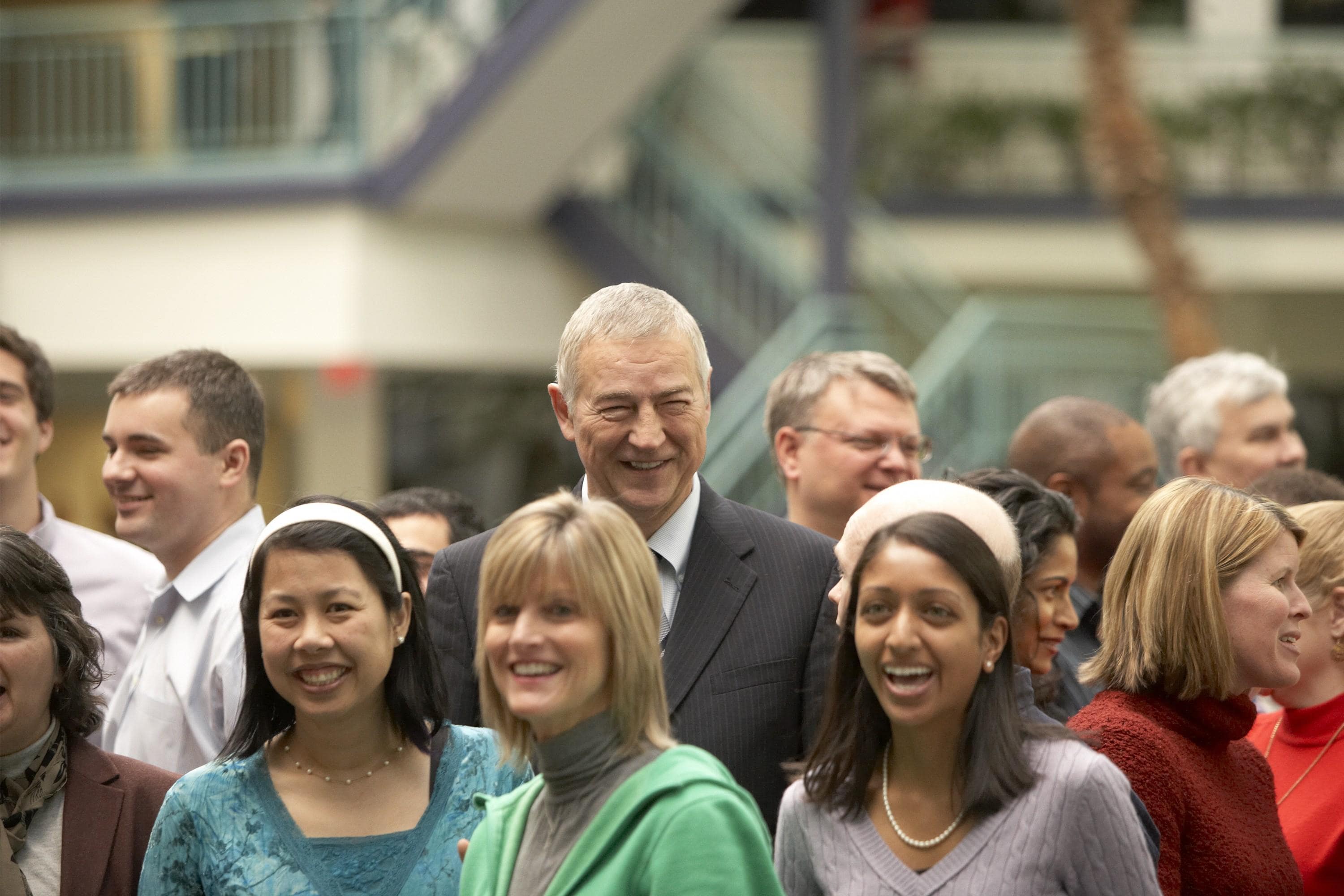 Jim Goodnight i pracownicy SAS